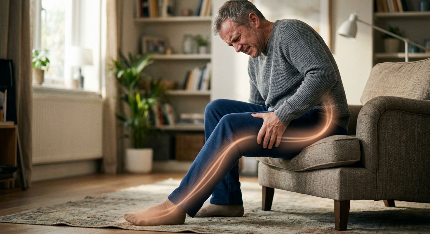 Pourquoi une sciatique fait-elle mal jusque dans le pied ?